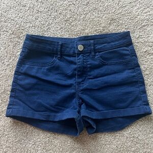 H&M Dark Blue Jean Shorts